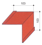 Угол внутренний ,металлочерепицы Арсенал-центр, купить от компании Киор Одесса, кровельные работы